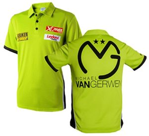 Shirt Michael van Gerwen mit Größenauswahl - Poloshirt - T-Shirt - Oberteil 