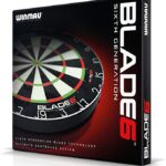 Winmau Blade 6 Professional Bristle Klassische Dartboard - Box - Dartscheiben-Testsieger.de