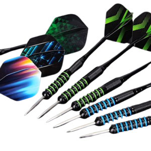 Grebarley-Dartpfeile-mit-Metallspitze-Detail-Ansicht-Darts-und-Flights-Steeldarts-Set-Frei