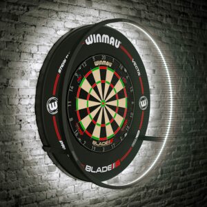 WINMAU Plasma Dartscheiben Licht - Beleuchtet- Dartscheiben-Testsieger.de